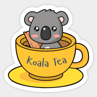 Koala Tea Sticker